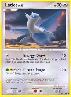 Latios card in English