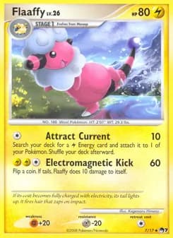 Flaaffy card in English