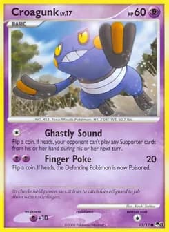 Croagunk card in English