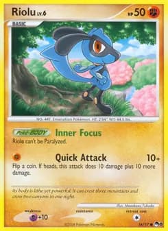 Riolu card in English