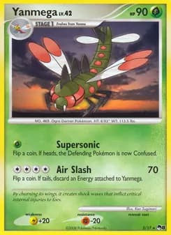 Yanmega card in English