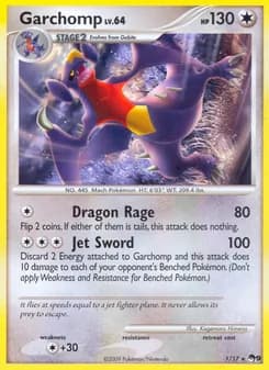 Garchomp card in English
