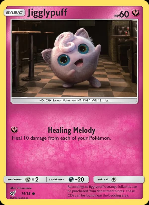 Jigglypuff card in English