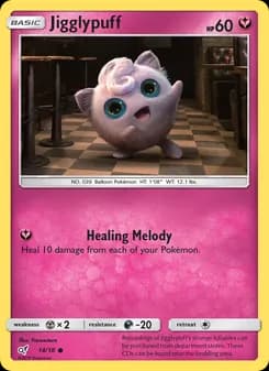 Jigglypuff card in English