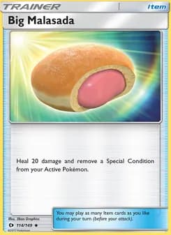 Big Malasada card in English