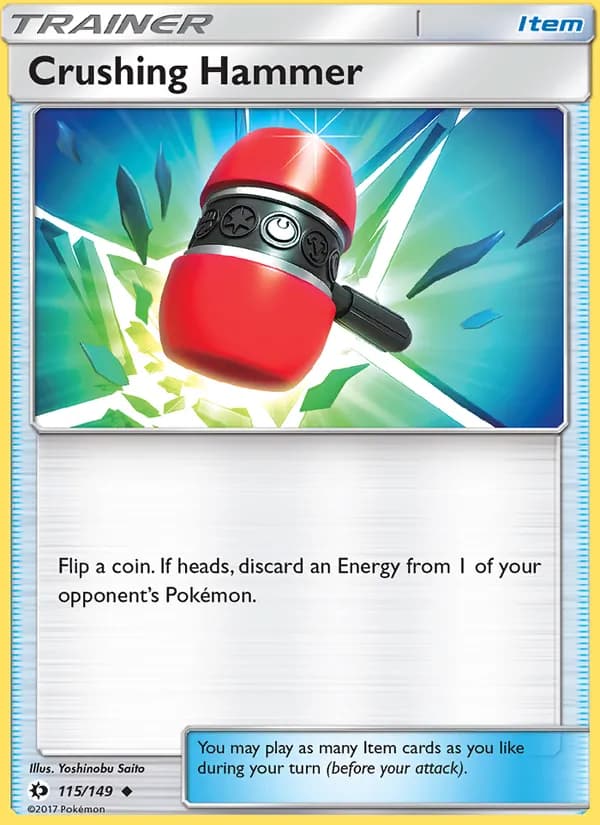Crushing Hammer card in English