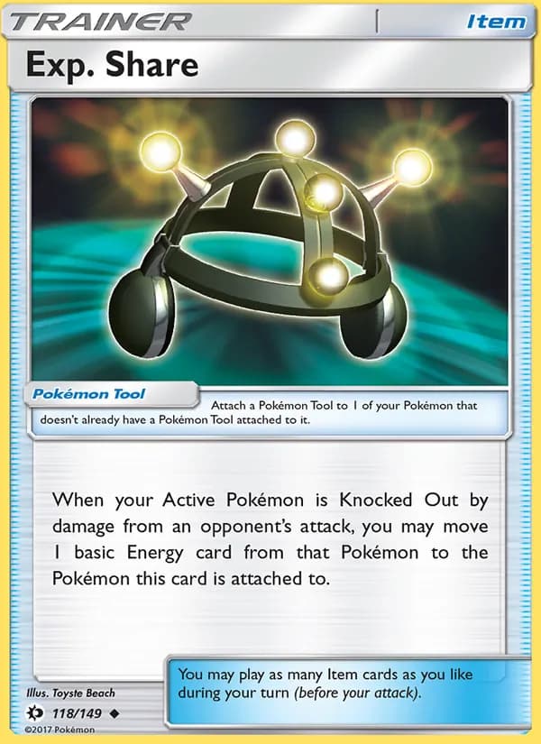 Exp. Share card in English