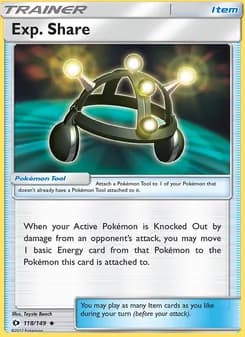 Exp. Share card in English