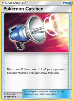 Pokémon Catcher card in English