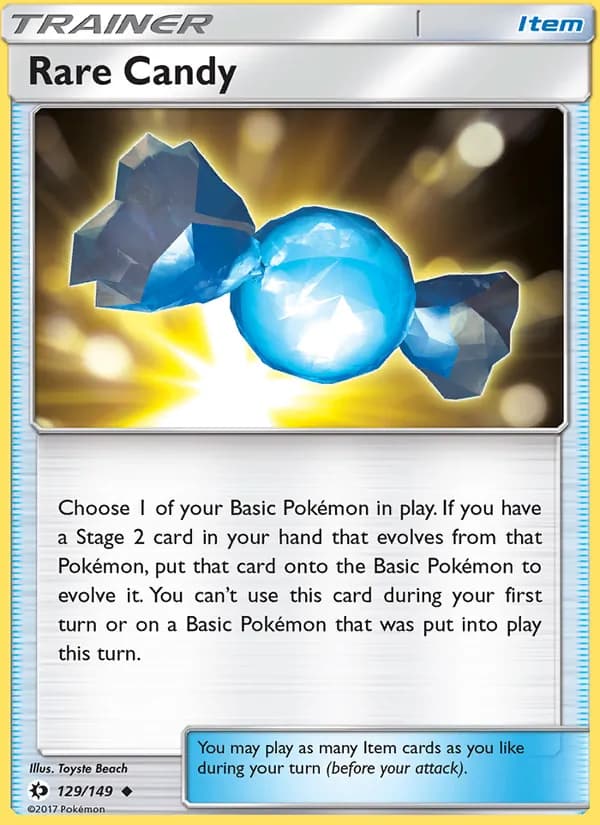 Rare Candy card in English