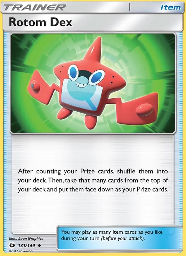 Rotom Dex card in English
