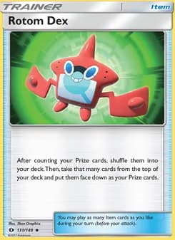 Rotom Dex card in English