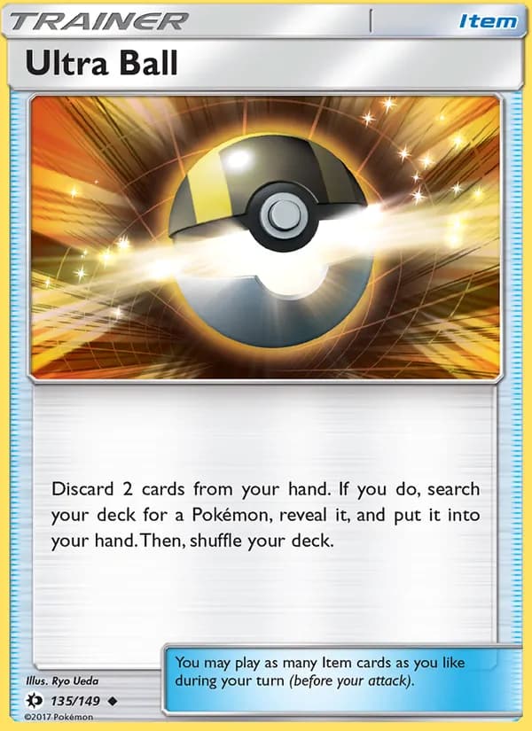 Ultra Ball card in English