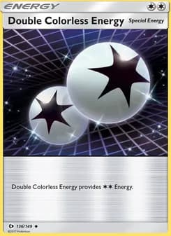 Double Colorless Energy card in English