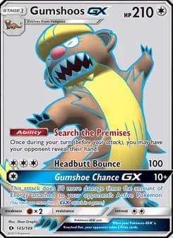 Gumshoos GX card in English
