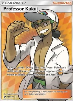Professor Kukui card in English