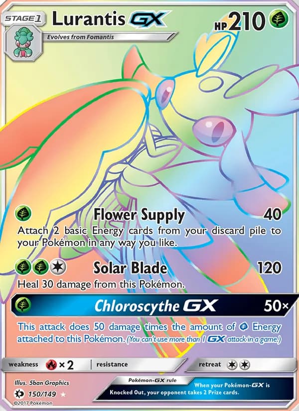 Lurantis GX card in English