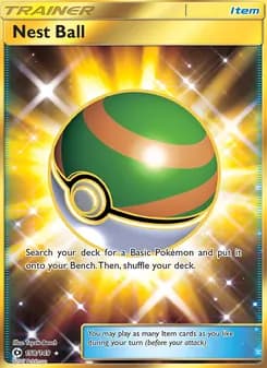 Nest Ball card in English