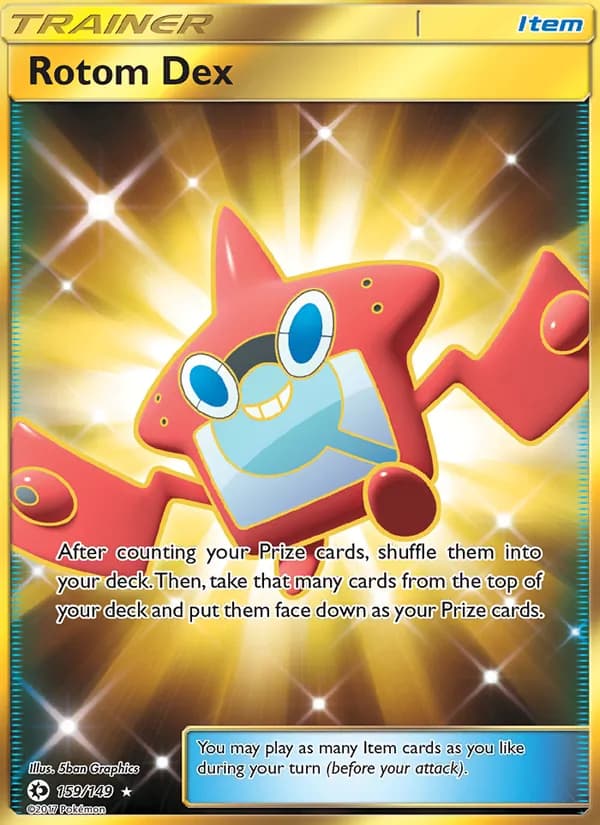 Rotom Dex card in English