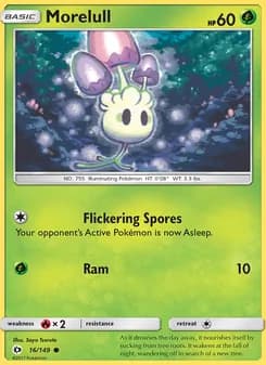 Morelull card in English