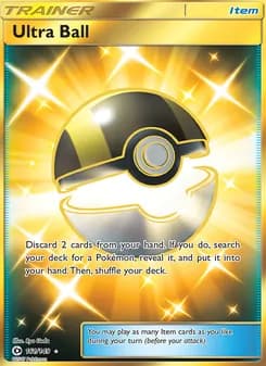Ultra Ball card in English