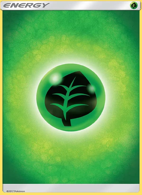 Grass Energy card in English