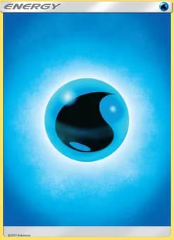 Water Energy card in English