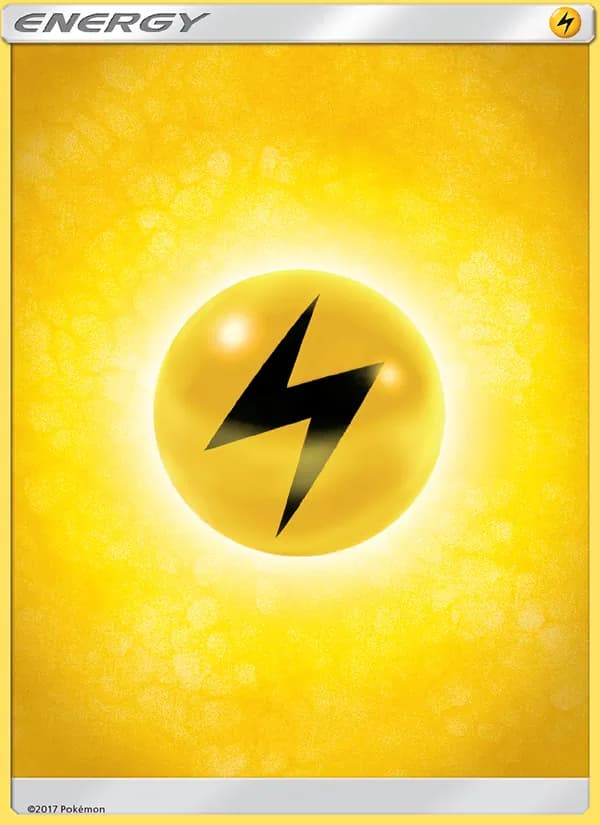 Lightning Energy card in English