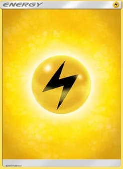Lightning Energy card in English
