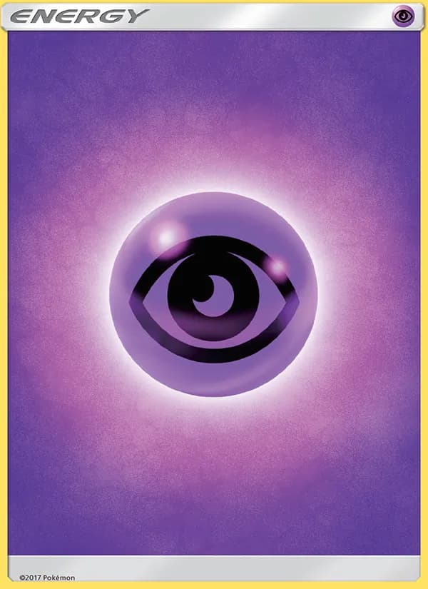Psychic Energy card in English