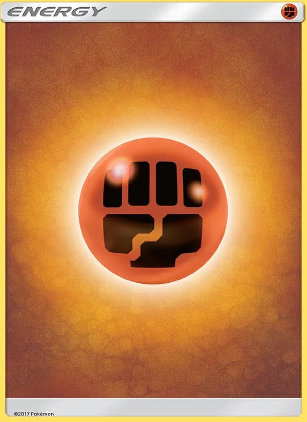 Fighting Energy card in English
