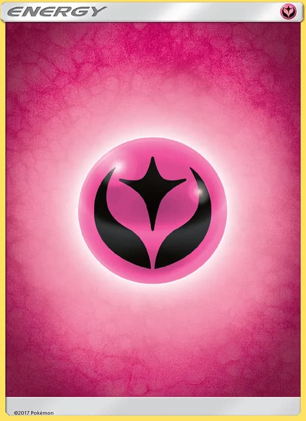 Fairy Energy card in English