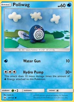 Poliwag card in English