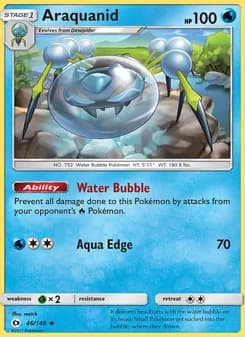 Araquanid card in English
