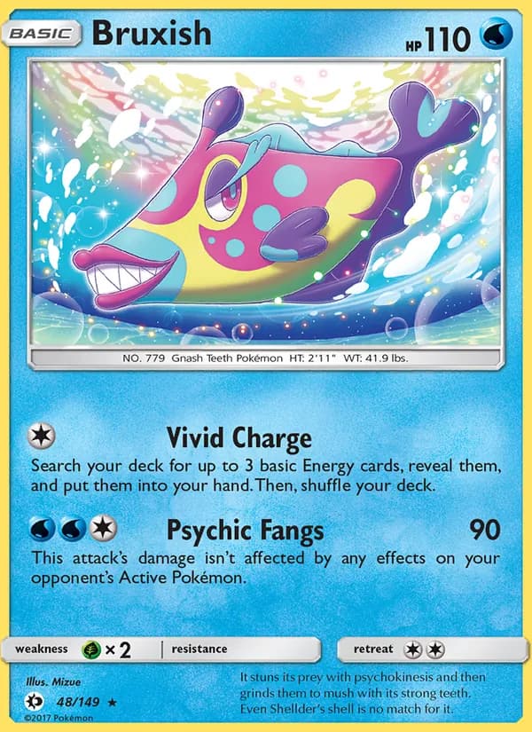 Bruxish card in English
