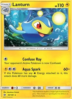 Lanturn card in English