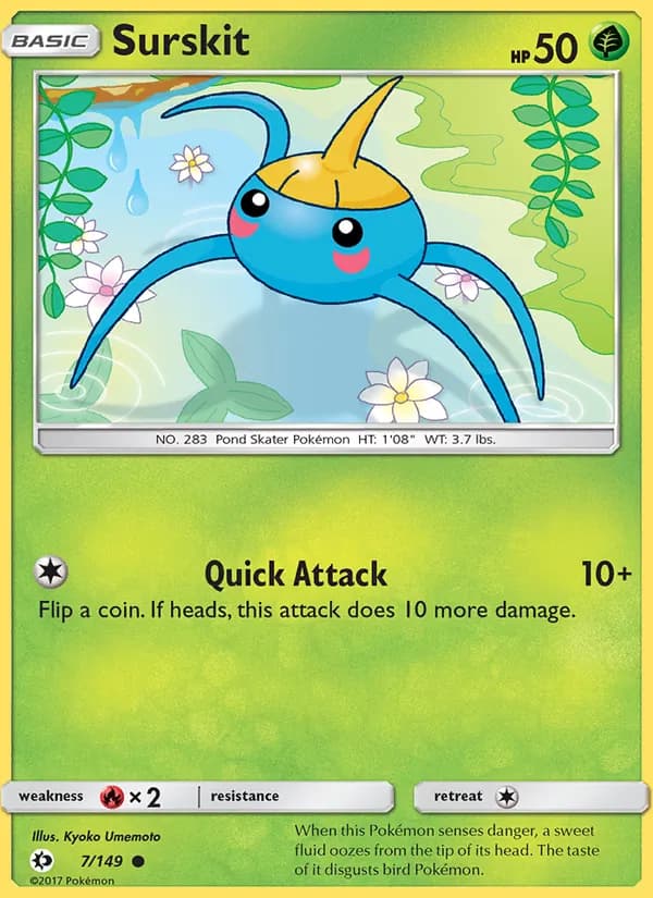 Surskit card in English