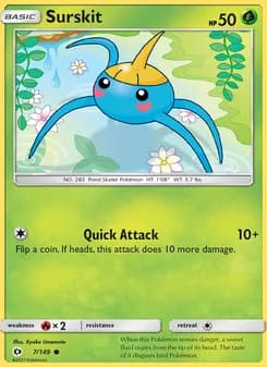 Surskit card in English