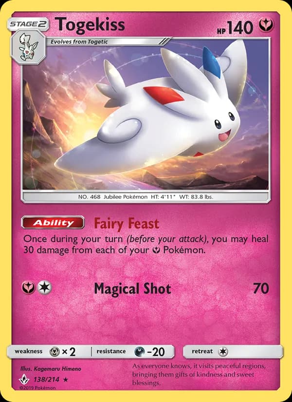 Togekiss card in English