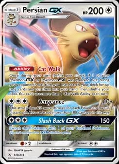 Persian GX card in English