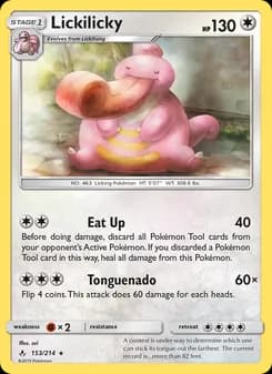 Lickilicky card in English