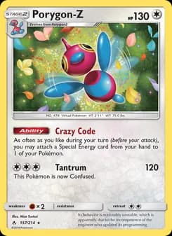 Porygon-Z card in English