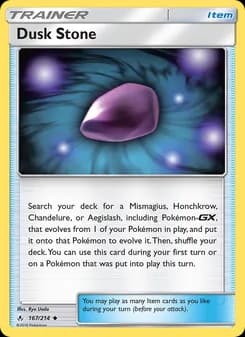Dusk Stone card in English
