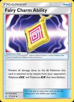 Fairy Charm Ability card in English