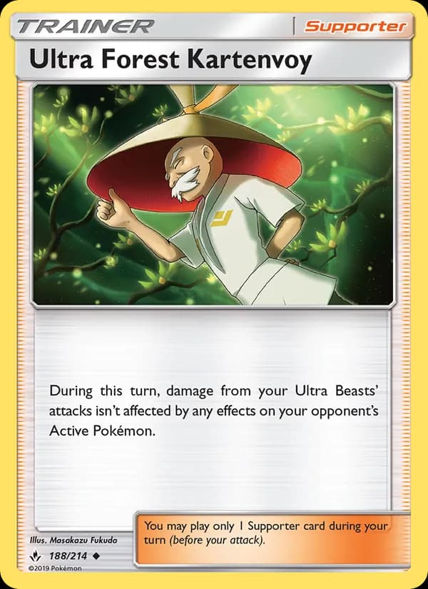 Ultra Forest Kartenvoy card in English
