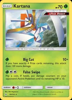 Kartana card in English