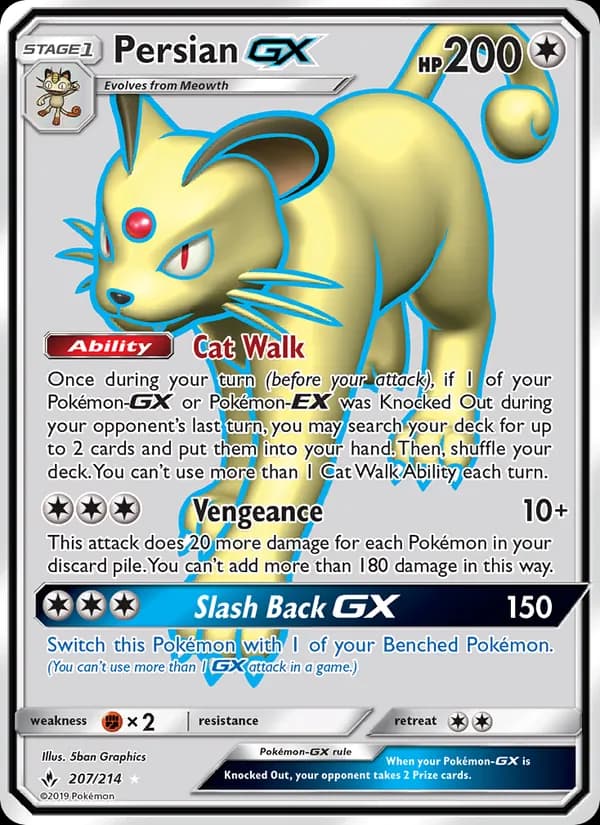 Persian GX card in English
