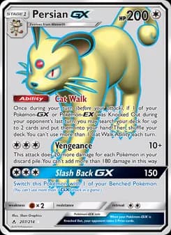 Persian GX card in English