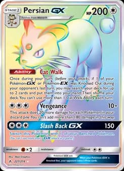 Persian GX card in English