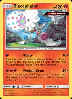 Blacephalon card in English